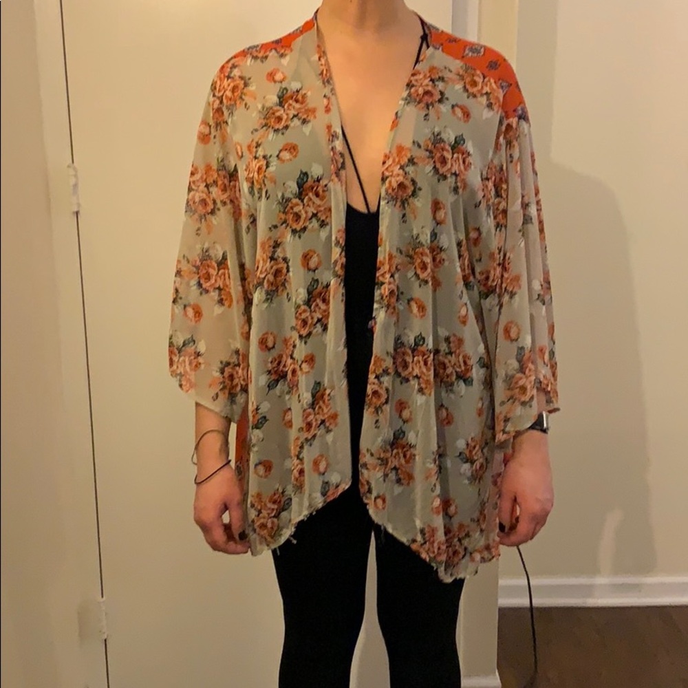 Long sleeves kimono
